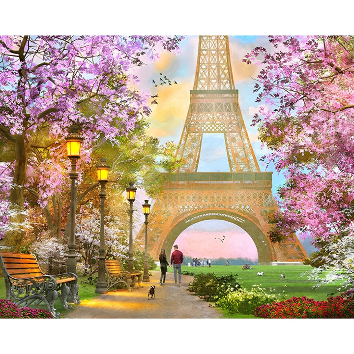 Romantic Eiffel Tower | Diamond Painting