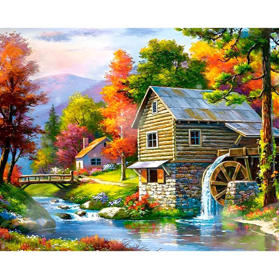 Autumn Cottage | Diamond Painting
