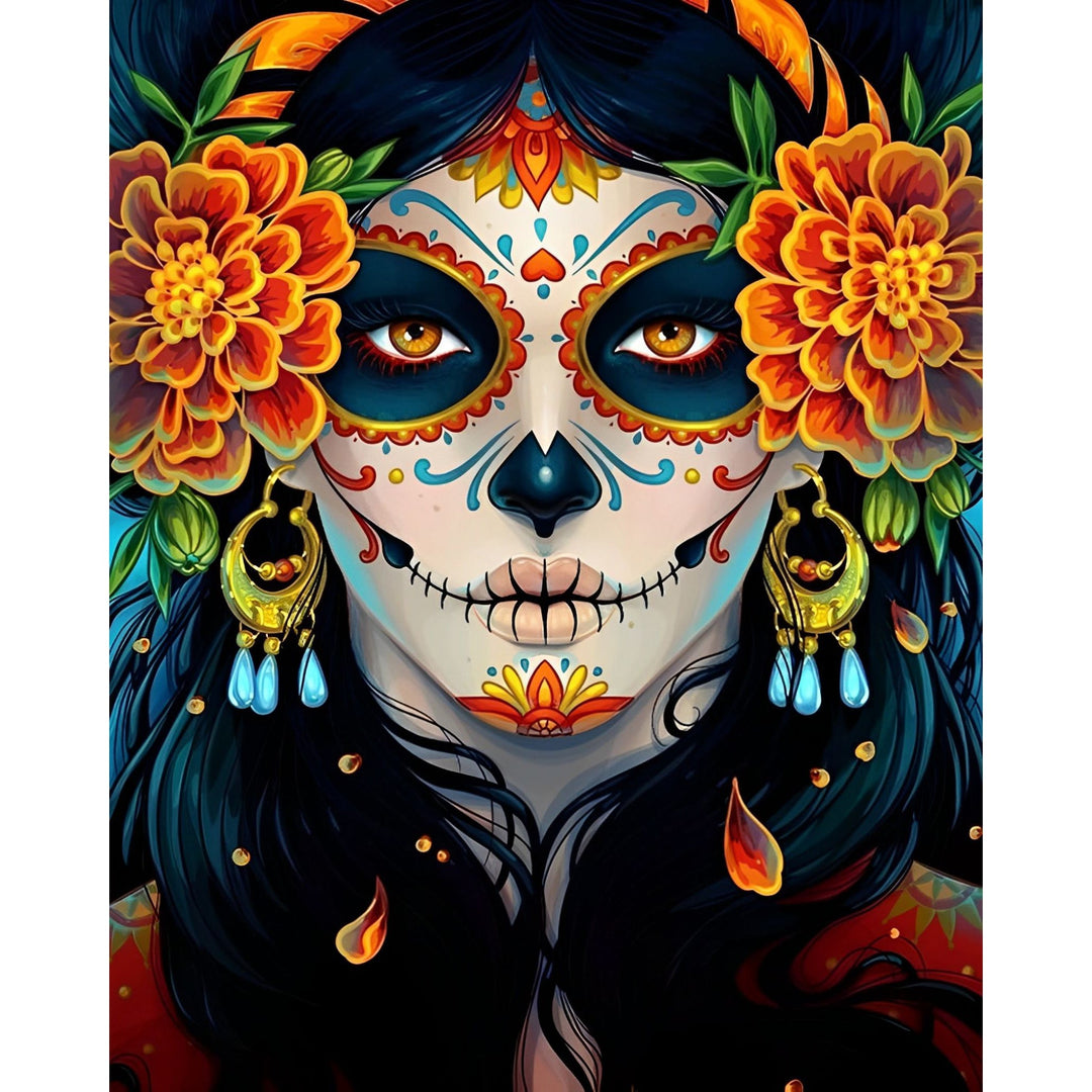 Mexican Sugar Skull | Diamond Painting