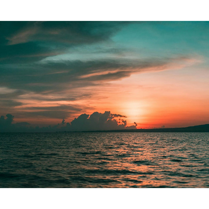 Ocean Blue Sunset | Diamond Painting
