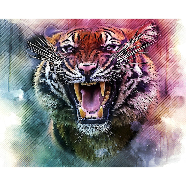Roaring Tiger | Diamond Painting