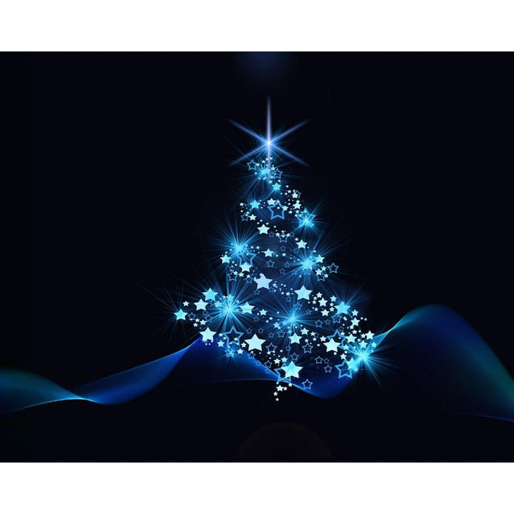 Illuminated Christmas Tree | Diamond Painting