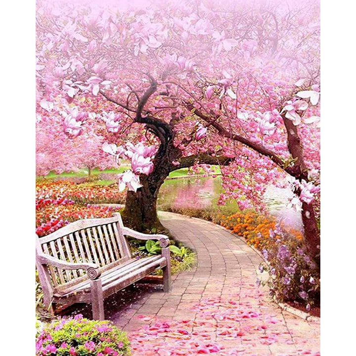 Cherry Blossom Natural | Diamond Painting