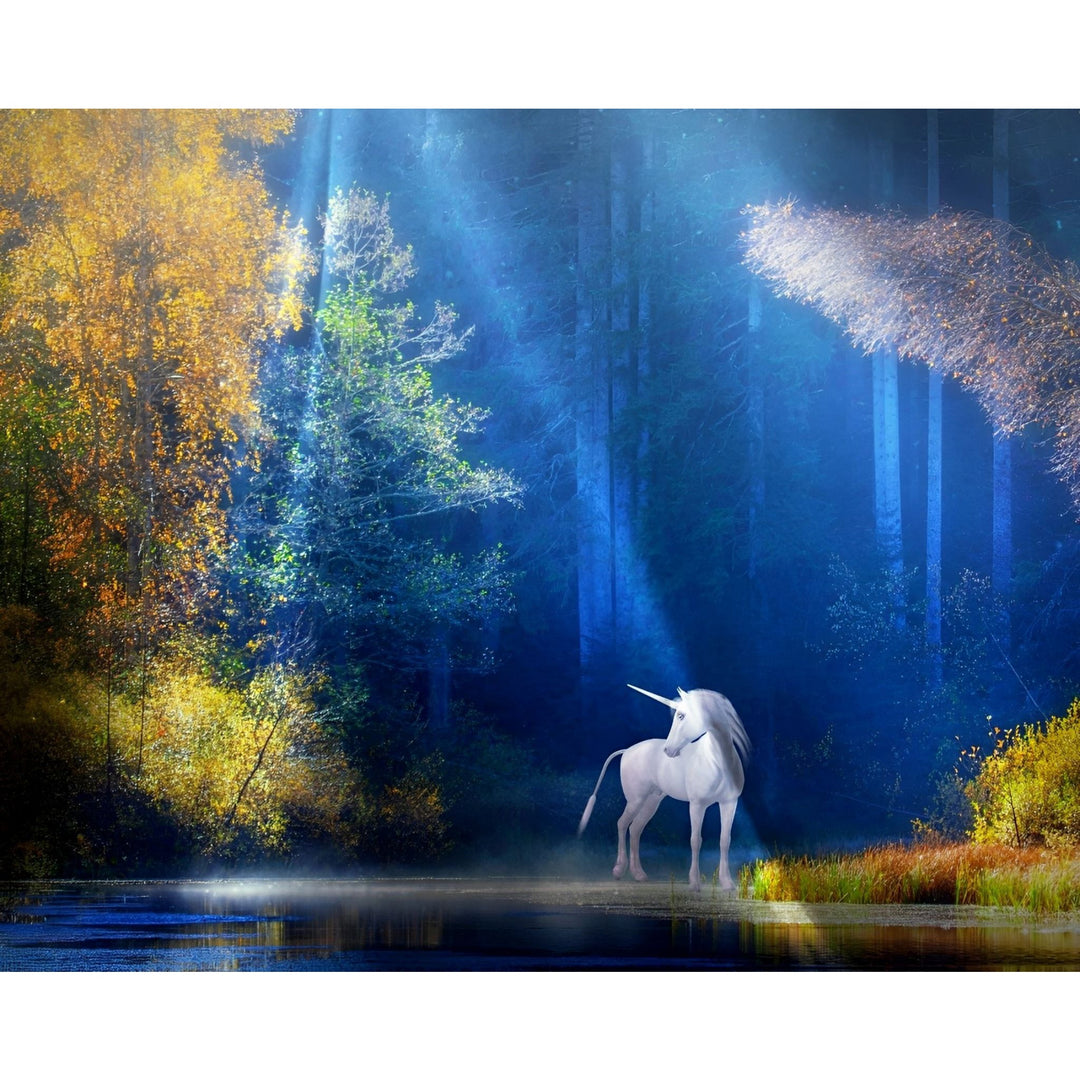 Unicorn by the Lake | Diamond Painting