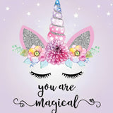 Unicorn Magic | Diamond Painting Design - Full Drill Diamond Art with 5d Square or Round Diamonds - AB Drills Available