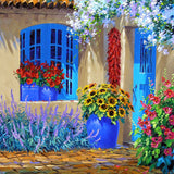 Window | Diamond Painting Design - Full Drill Diamond Art with 5d Square or Round Diamonds - AB Drills Available