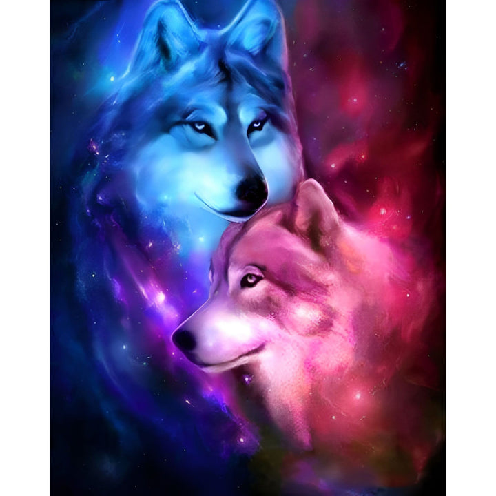 Wolf Love | Diamond Painting