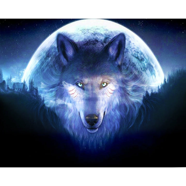 Wolf Moon | Diamond Painting