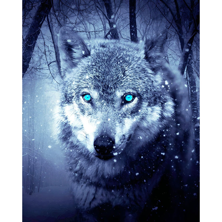 Arctic Snow Wolf | Diamond Painting