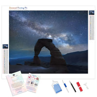Arch Under the Milky Way | Diamond Painting