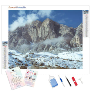 Snowy Mountains of Tsey | Diamond Painting