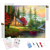 The House by the River | Diamond Painting