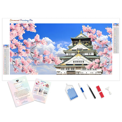 Osaka Castle Japan | Diamond Painting