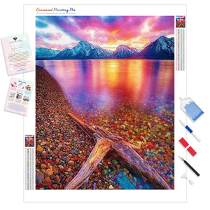 Colorful beach | Diamond Painting