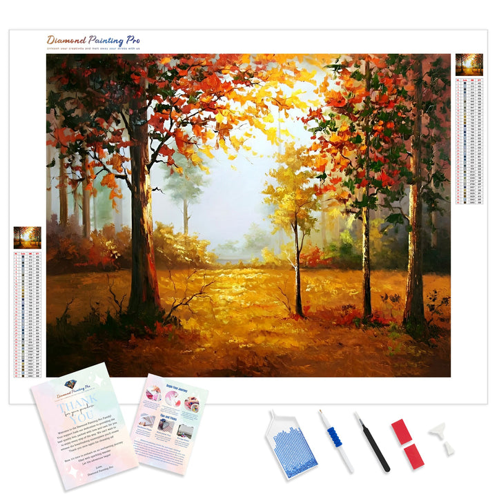 Forest in the Fall | Diamond Painting