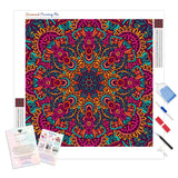 Sacred Mandalas | Diamond Painting Kit - Full Drill - Square or Round Diamonds with AB Drills Option