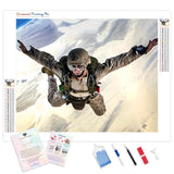 Free Falling | Diamond Painting Kit - Full Drill - Square or Round Diamonds with AB Drills Option