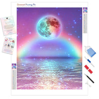 Rainbow Moon Fantasy Star River | Diamond Painting