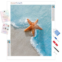 Starfish on Beachside | Diamond Painting