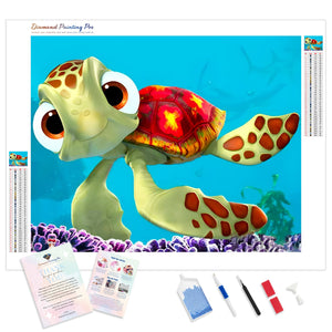 Cartoon Sea Turtle | Diamond Painting