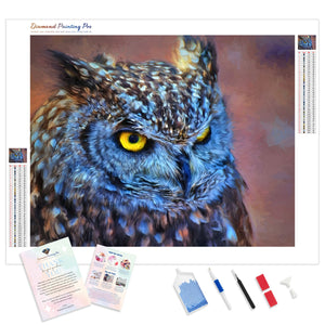 Mystical Owl | Diamond Painting