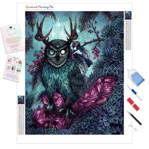 Magician Owl | Diamond Painting