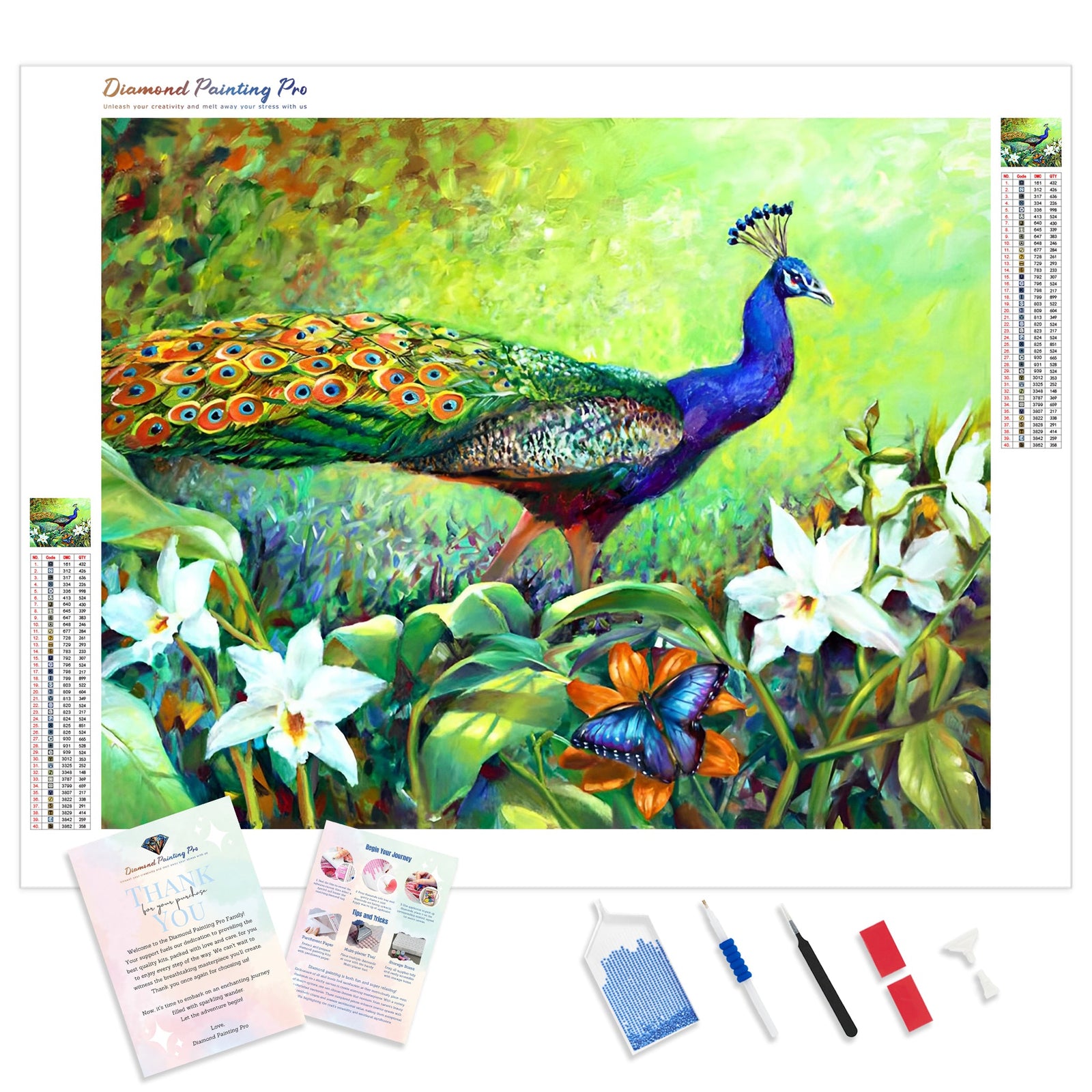 Mystical Peek | Diamond Painting Kit - Full Drill - Square or Round Diamonds with AB Drills Option