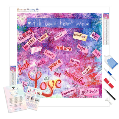 Fill Your Heart With... | Diamond Painting