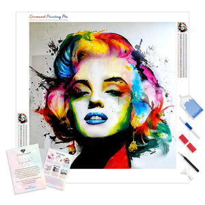 Rainbow Marilyn | Diamond Painting