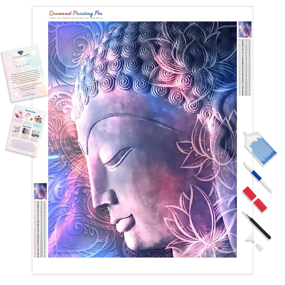 Ascended Master Buddha | Diamond Painting Kit - Full Drill - Square or Round Diamonds with AB Drills Option