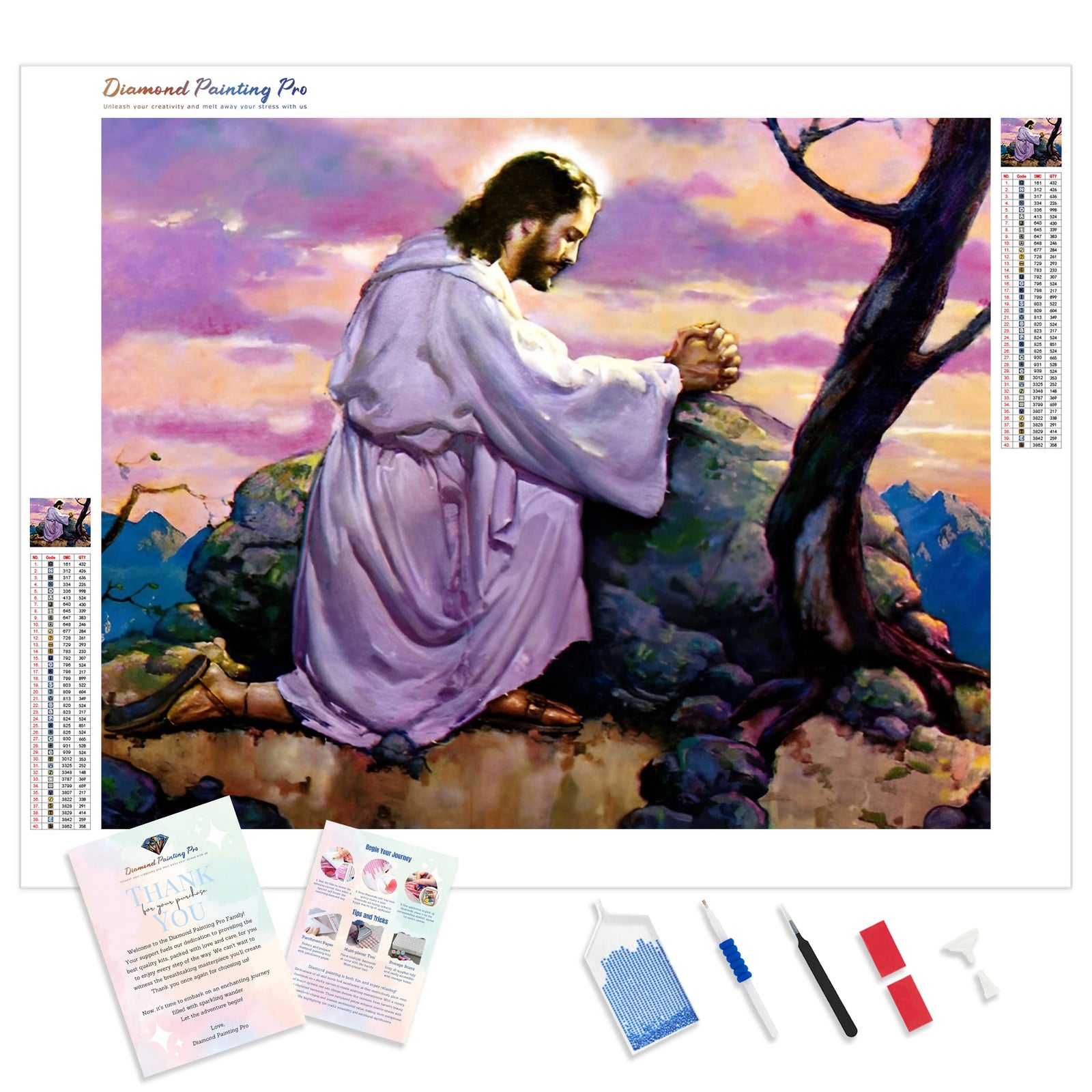 Believer | Diamond Painting Kit - Full Drill - Square or Round Diamonds with AB Drills Option