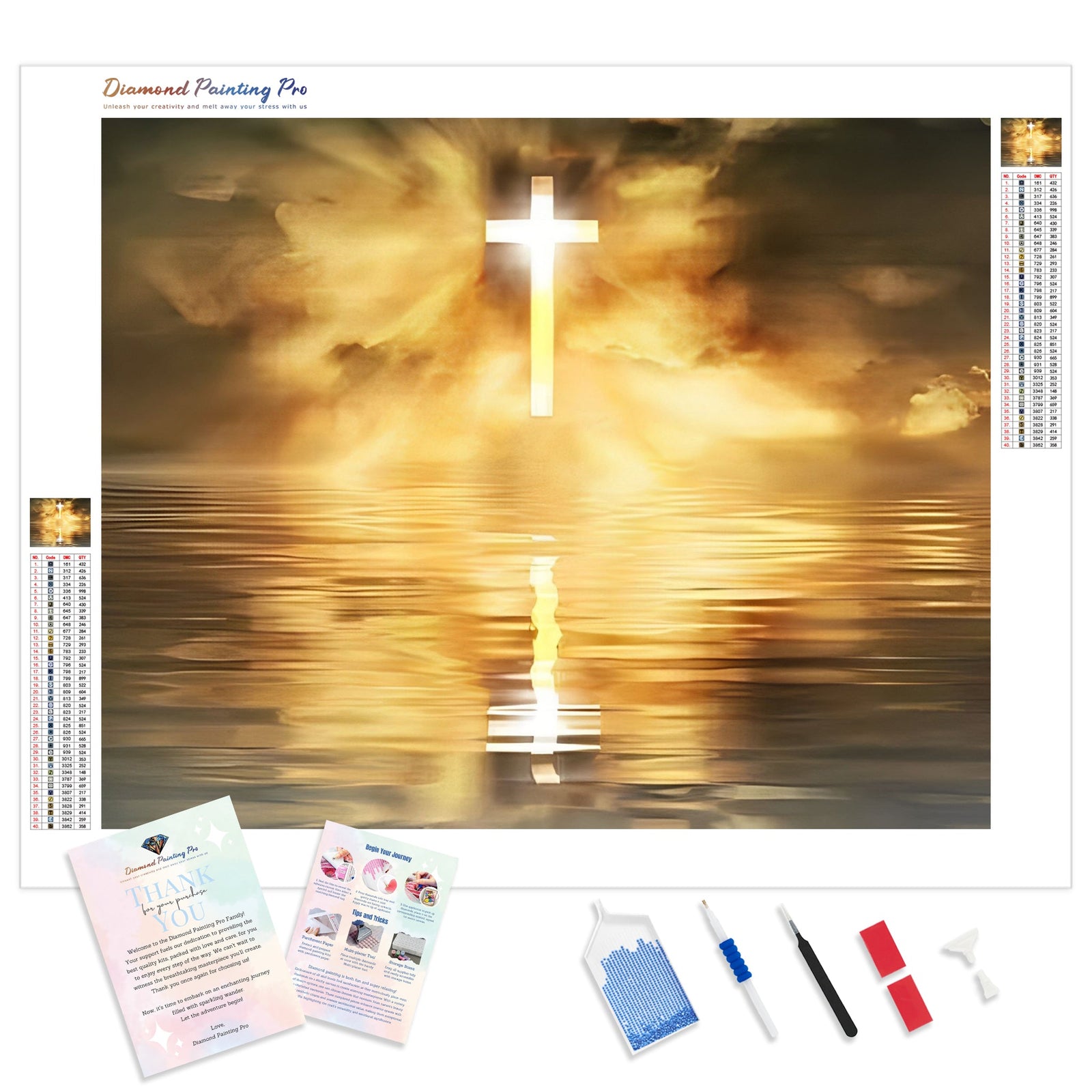 Holy Spirit | Diamond Painting Kit - Full Drill - Square or Round Diamonds with AB Drills Option