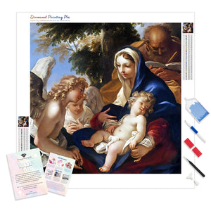 Holy Family and Angels | Diamond Painting