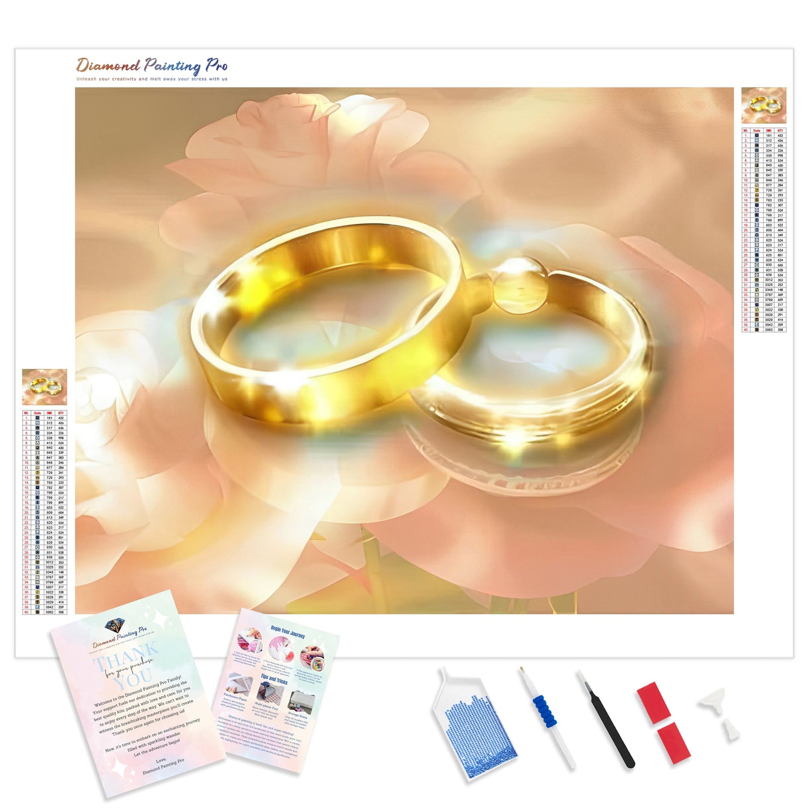 Til Death Do Us Part | Diamond Painting Kit - Full Drill - Square or Round Diamonds with AB Drills Option