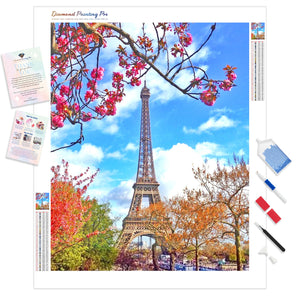 Romantic Eiffel Tower | Diamond Painting