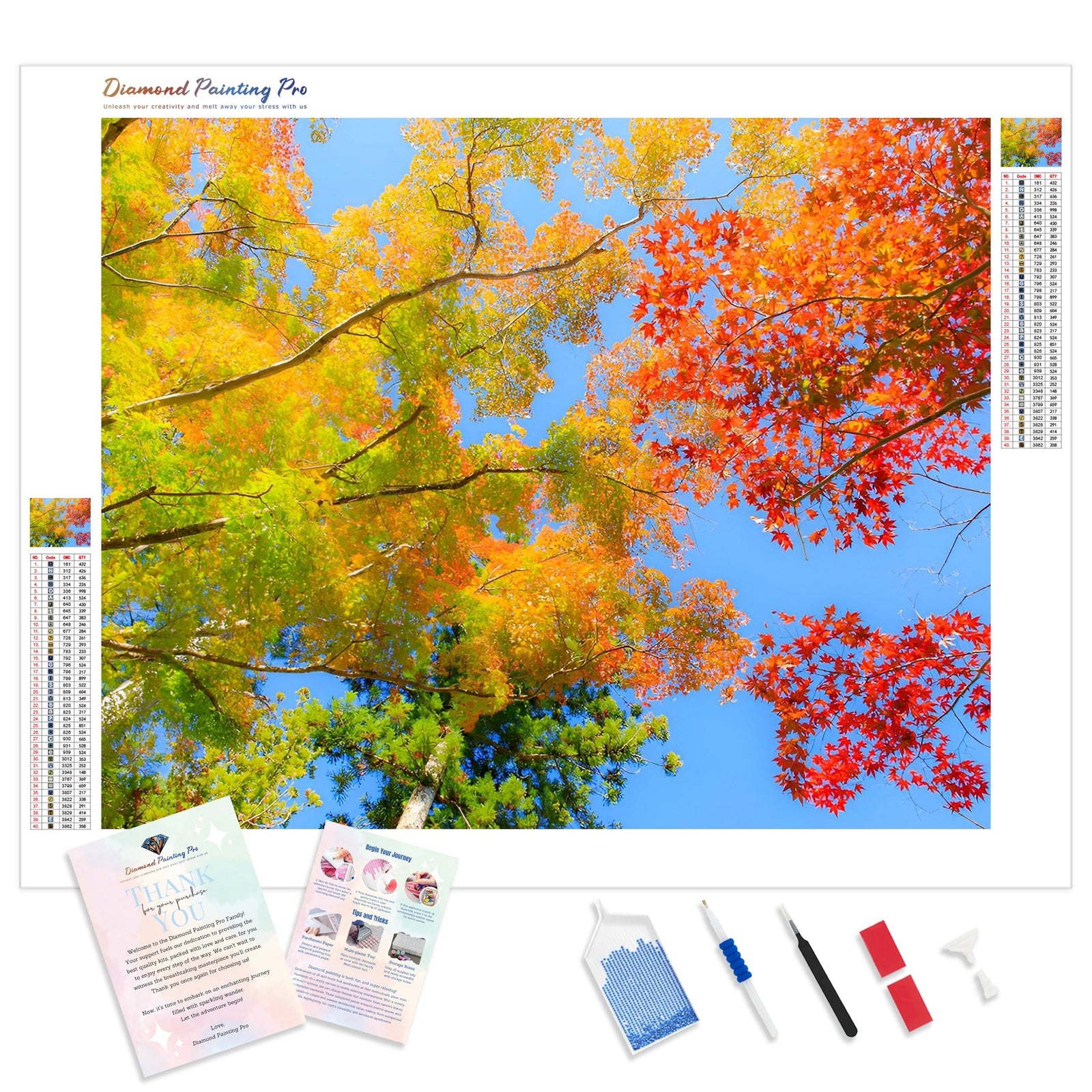 Just Autumn | Diamond Painting Kit - Full Drill - Square or Round Diamonds with AB Drills Option