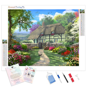 Spring Cottage | Diamond Painting