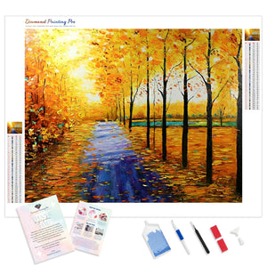 Autumn Walk | Diamond Painting