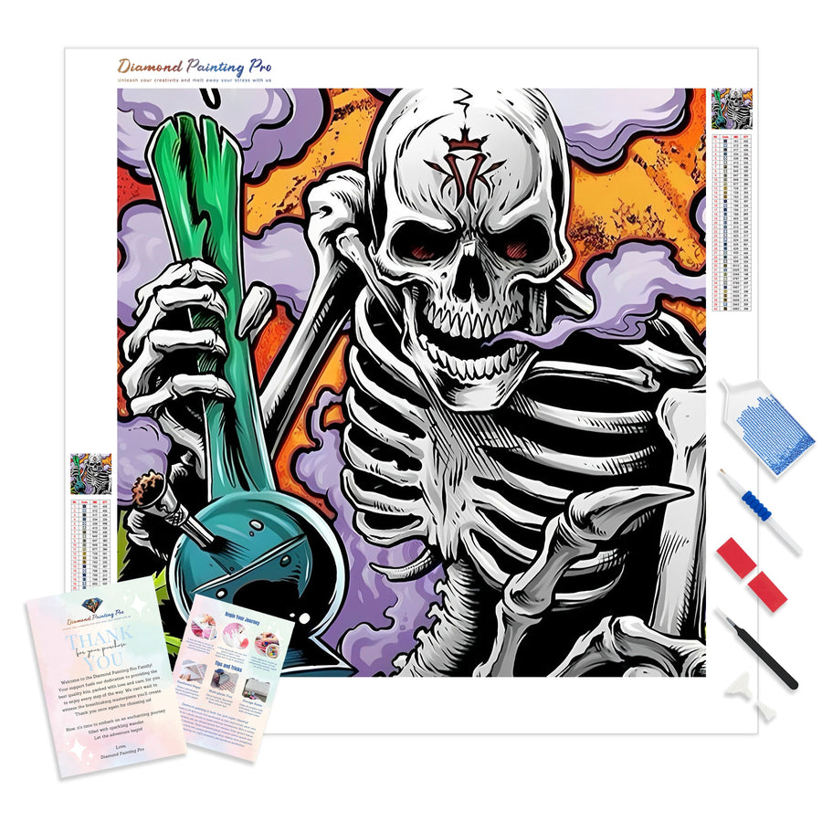 Skulls Diamond Painting Kits | Full Drill Diamond Art – Diamondpaintingpro