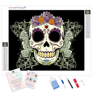 Sugar Skull Print | Diamond Painting