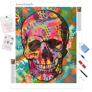 Skull up | Diamond Painting