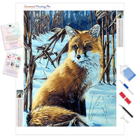 Fox in the Snow | Diamond Painting