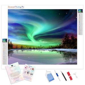 A Magical Night | Diamond Painting Kit - Full Drill - Square or Round Diamonds with AB Drills Option