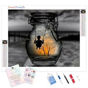 Memories in a Jar | Diamond Painting