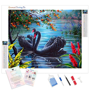 Black Swans | Diamond Painting