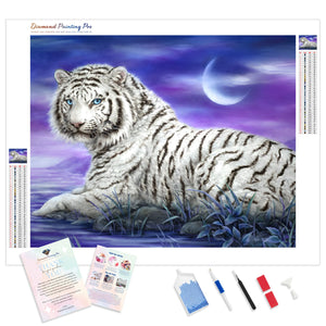 White Tiger | Diamond Painting