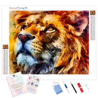 Watercolor Lion | Diamond Painting