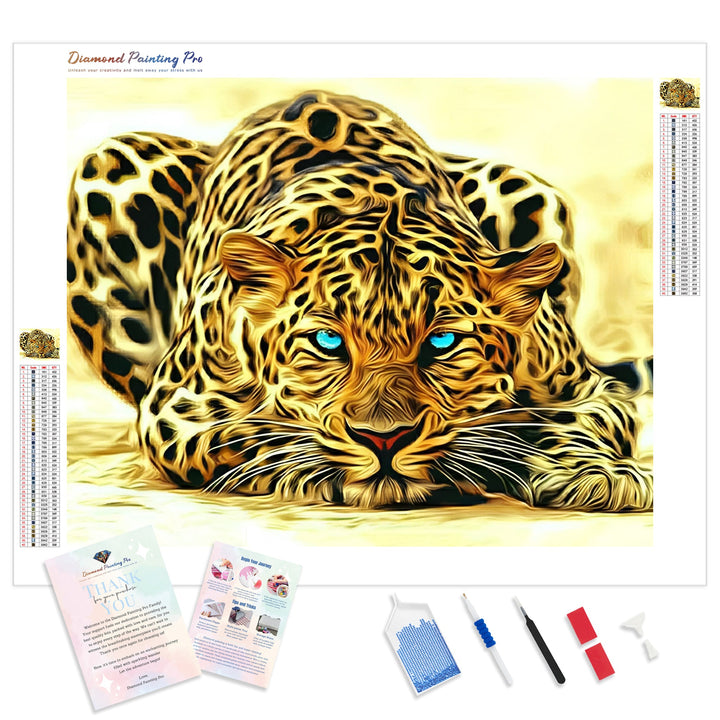 Cheetah's Stare | Diamond Painting