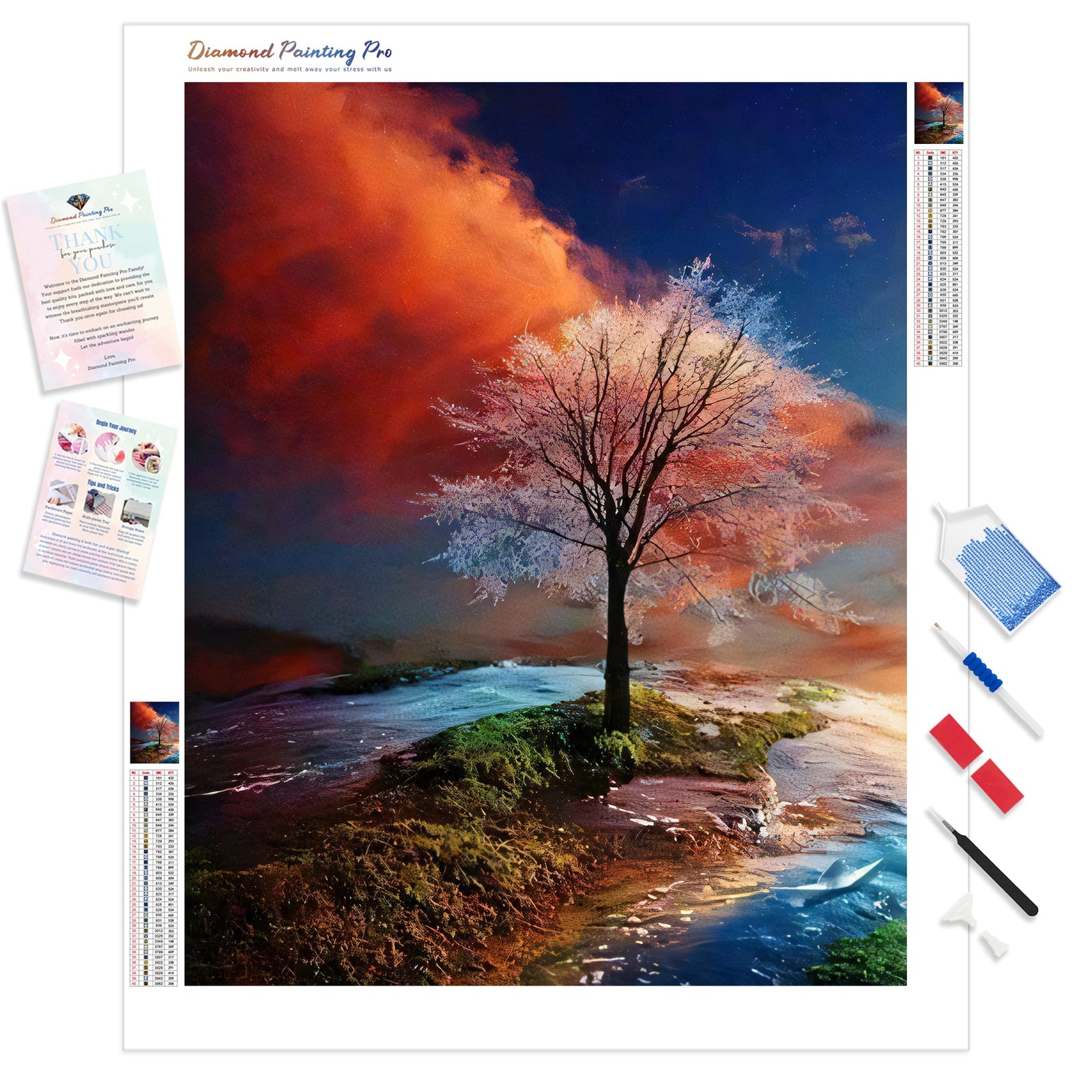 Earthly Perspective | Diamond Painting Kit - Full Drill - Square or Round Diamonds with AB Drills Option