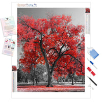 Big Red Tree | Diamond Painting